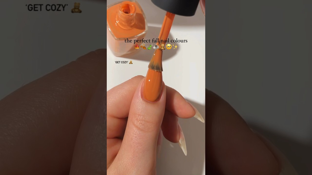 🤎🍁🧸 nail polish shades you NEED to try this fall! #nailpolish #nailicious #fallnails #nailinspo