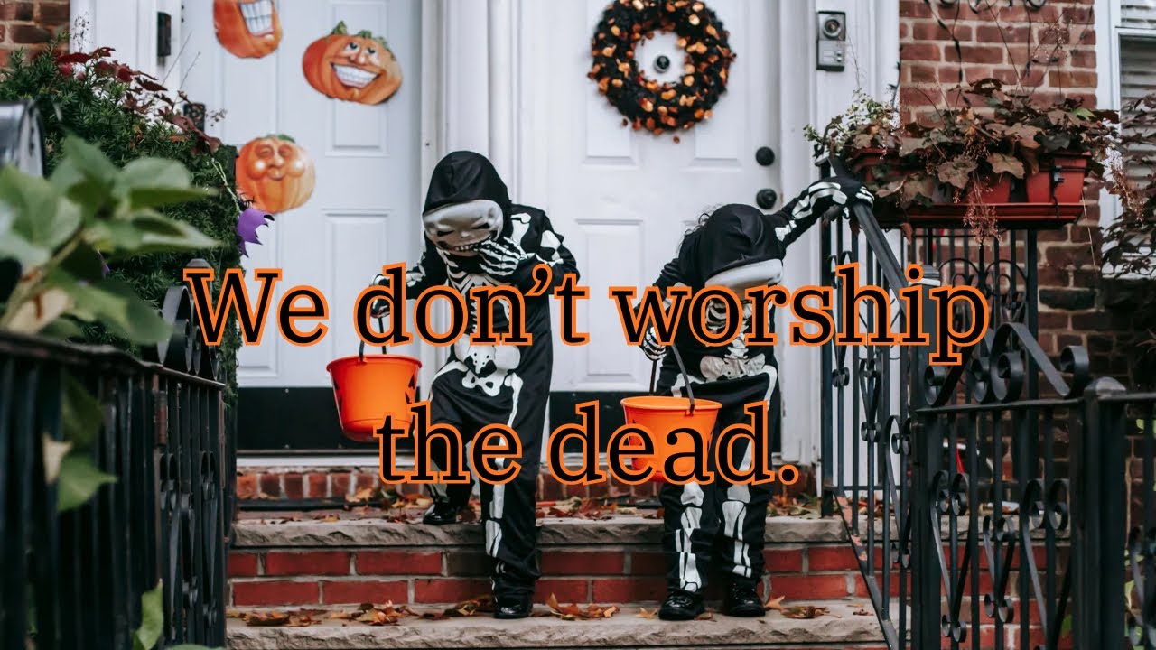 We don’t worship the dead but a living Elohim