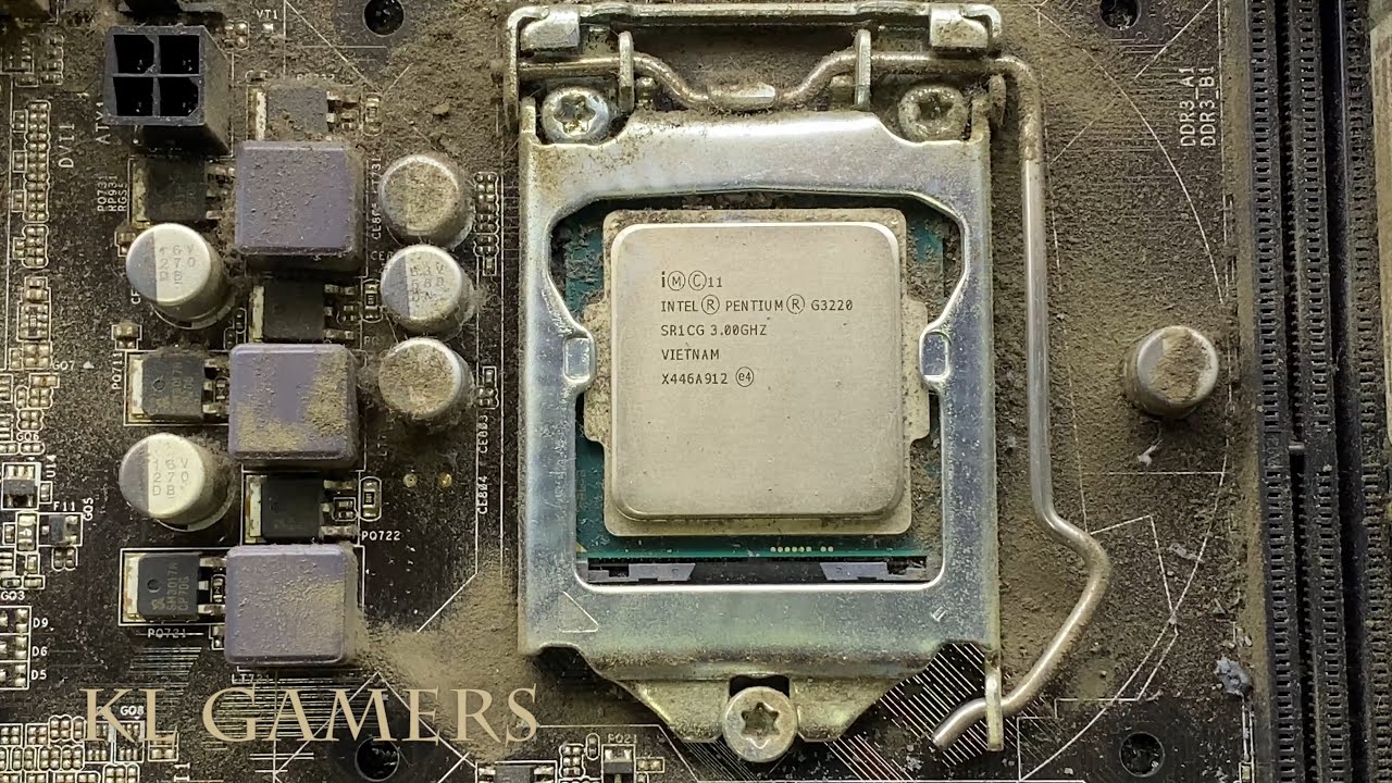 Satisfying Dirty PC Vacuum Clean Dust intel Pentium G3220 ASRock H81M-VG4 R2.0