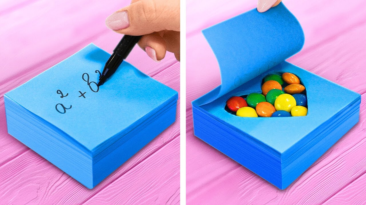 🎒 Hacks dan Gadget Segar untuk Sekolah 😍🎓 Buat Hari Sekolah Lebih Manis 🎉📚