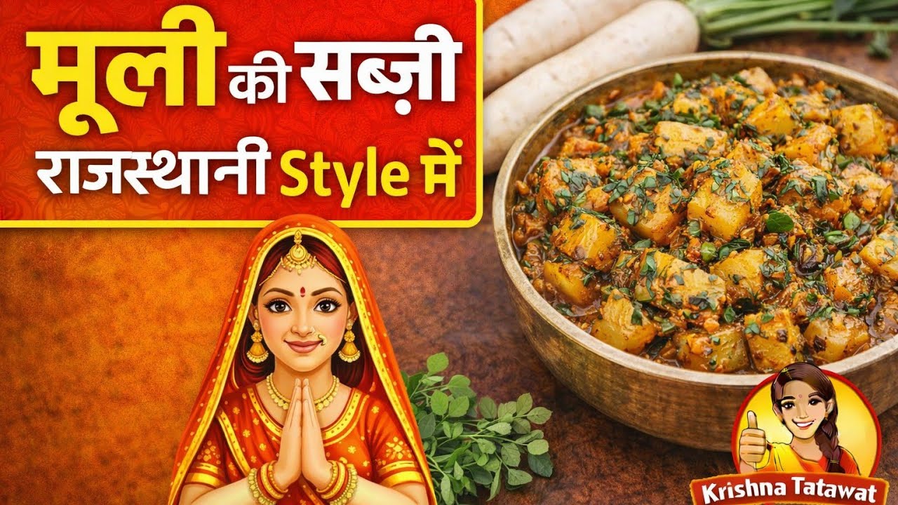 मूली की सब्ज़ी | Muli ki sabji l आसान और स्वादिष्ट देसी रेसिपी #food #recipe 