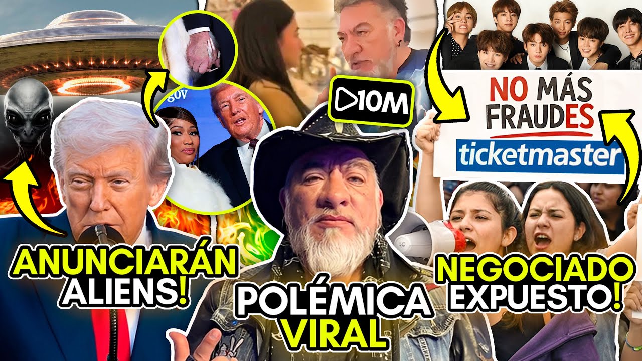 NO DEJAN que ENTRE por SU ROPA! TRUMP ANUNCIAR&Aacute; CONTACTO con ALIENS en JULIO! FANS de BTS REVELAN!