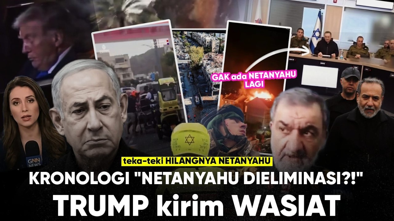 Netanyahu Hilang dr Pertemuan Militer “Trump kirim Wasiat jika Ia Dieliminasi” Iran War in Our Hands
