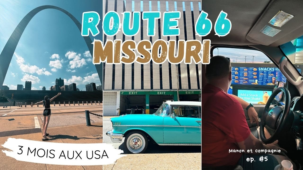 ROUTE 66 : LE MISSOURI + KANSAS (EN VAN) | 26 STATES TOUR (EP.5)