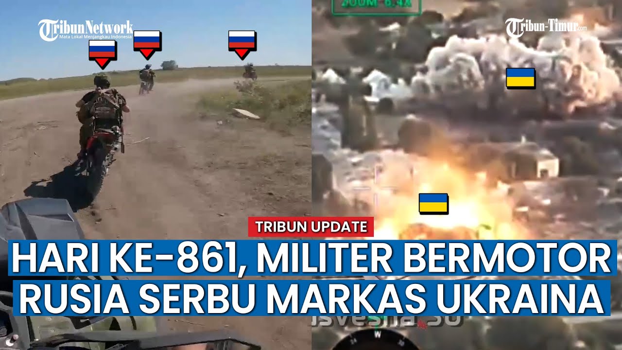 HARI KE-861 PERANG Rusia vs Ukraina, Artileri Rusia Serang Pusat Komunikasi Radio Tentara Ukraina