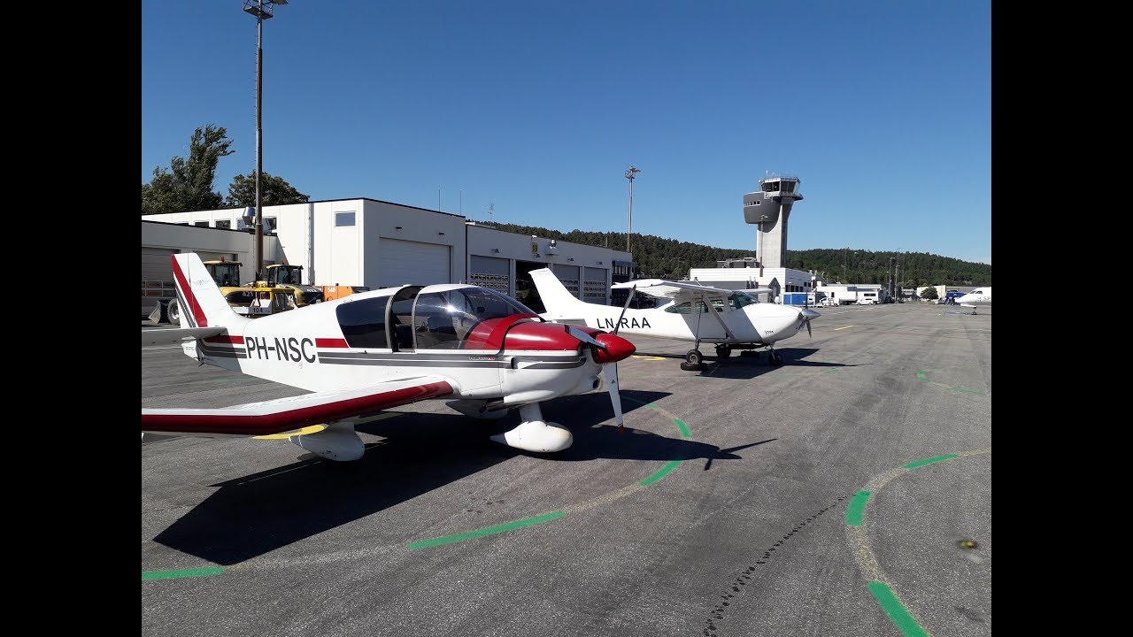 Aalborg EKYT Denmark to Kristiansand ENCN Norway with ATC