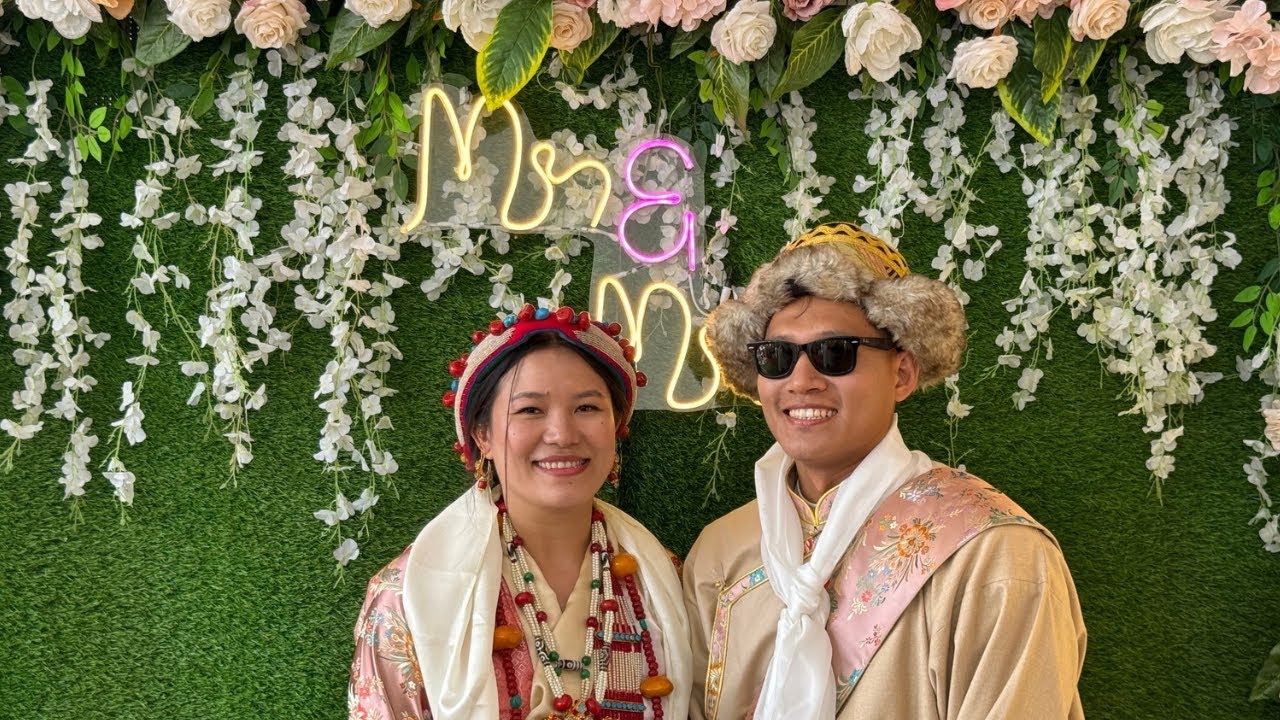 Tenzin Palden Weds Yeshi Lhamo | Tibetan Wedding | Bylakuppe | Tibetan Vlogger 