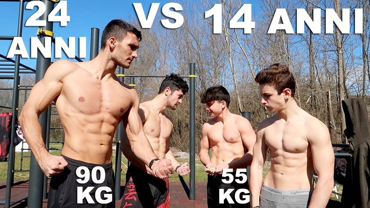 SFIDO DUE MIEI ISCRITTI DI 14 ANNI! GIOVANI MA FORTI! 2 VS 2