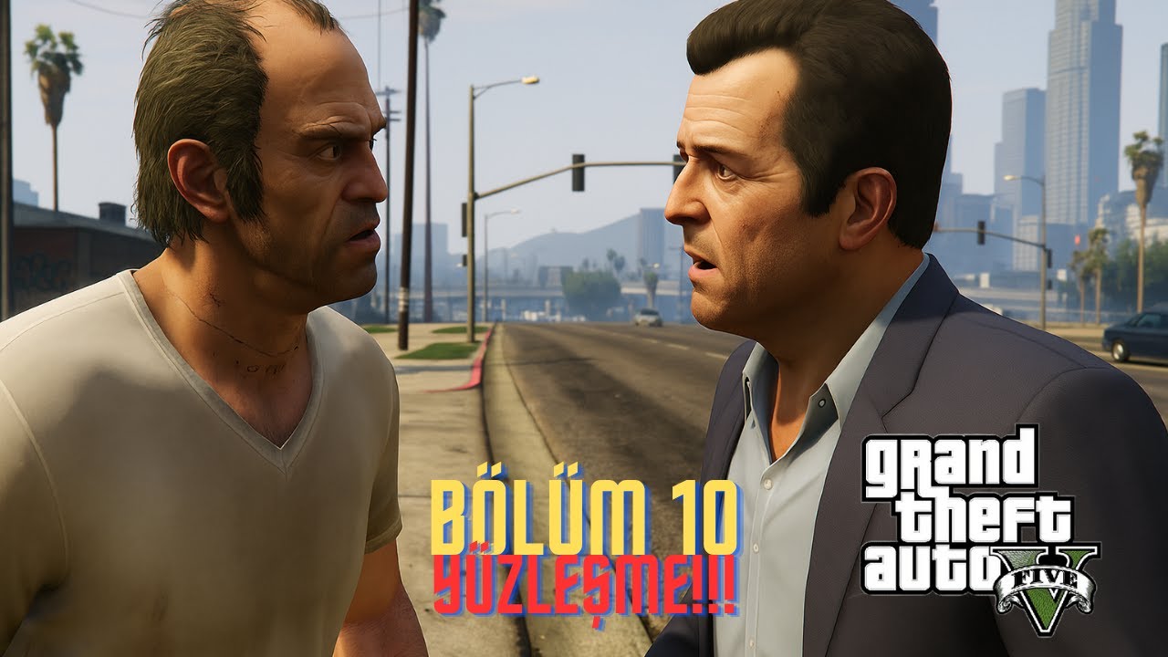 TREVOR ŞEHRE İNİYOR! ESKİ DOSTLA YÜZLEŞME | GTA 5 Türkçe Hikaye Bölüm 10