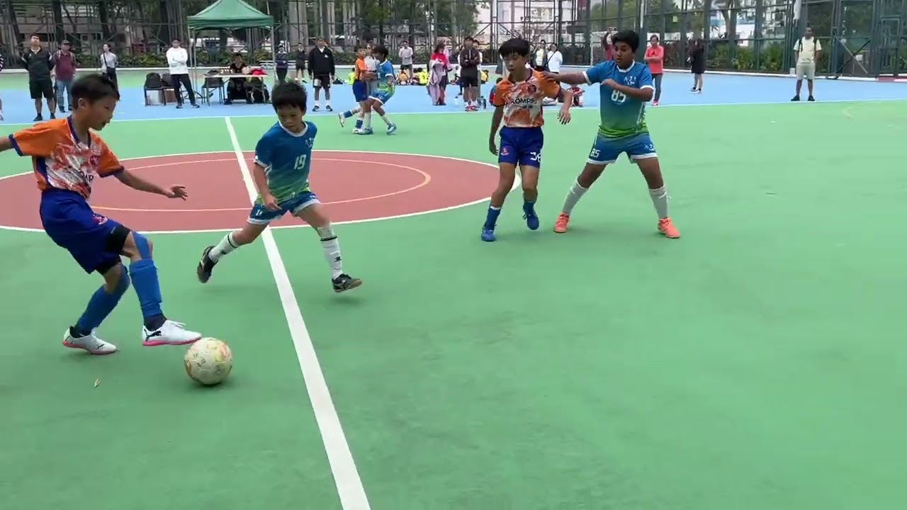 20251203 西貢區小學校際五人足球比賽 將循VS 李少欽 (上半場)