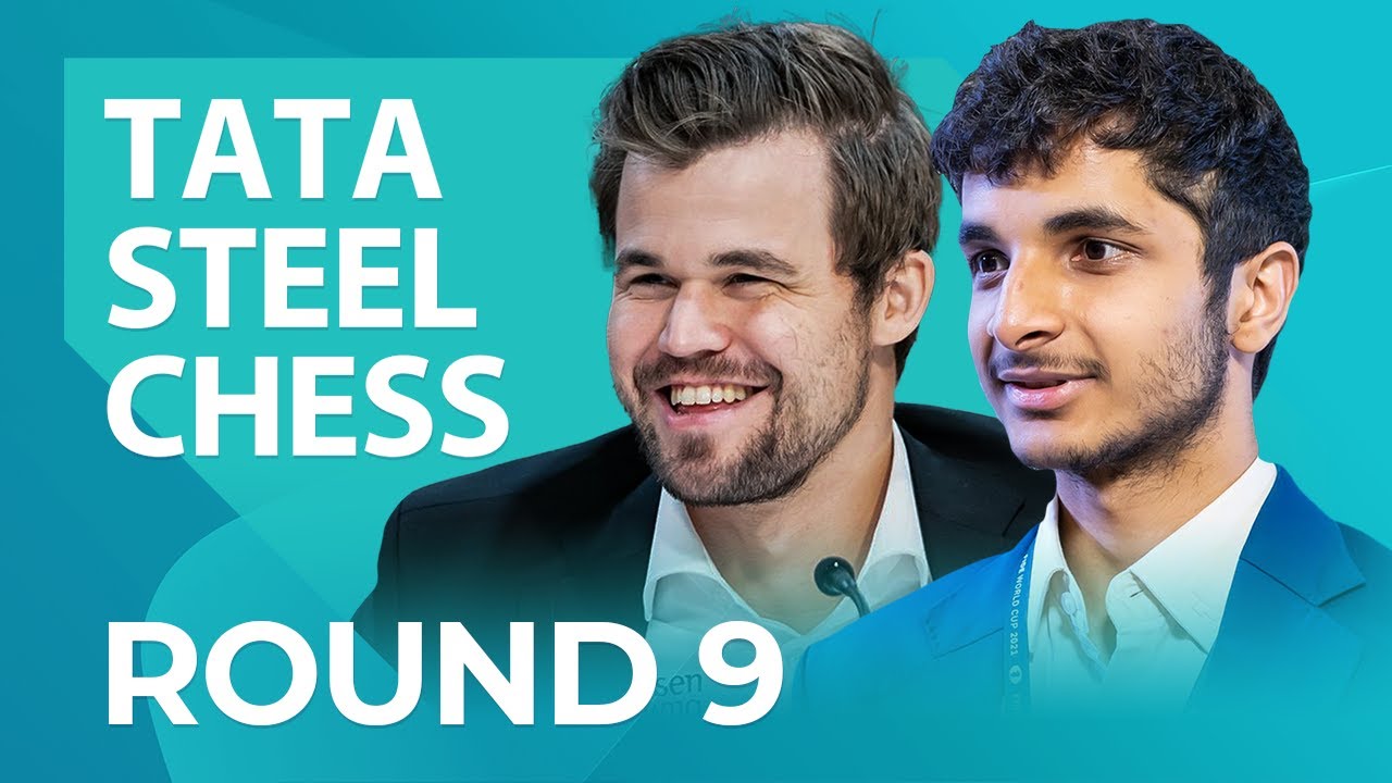 Tata Steel Chess Tournament 2022 - Round 9 | Hosts Naroditsky and Steil-Antoni