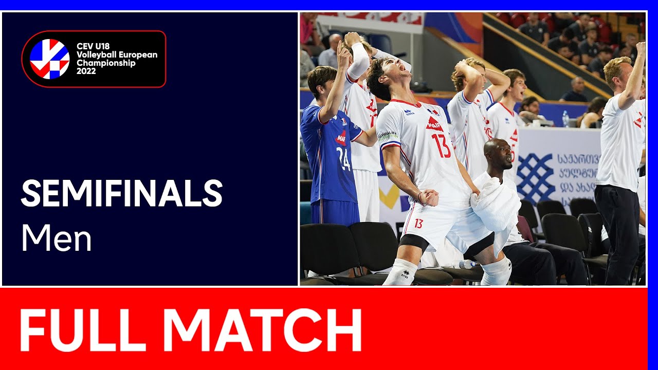 Full Match | France vs. Bulgaria - CEV U18 Volleyball European Championship 2022