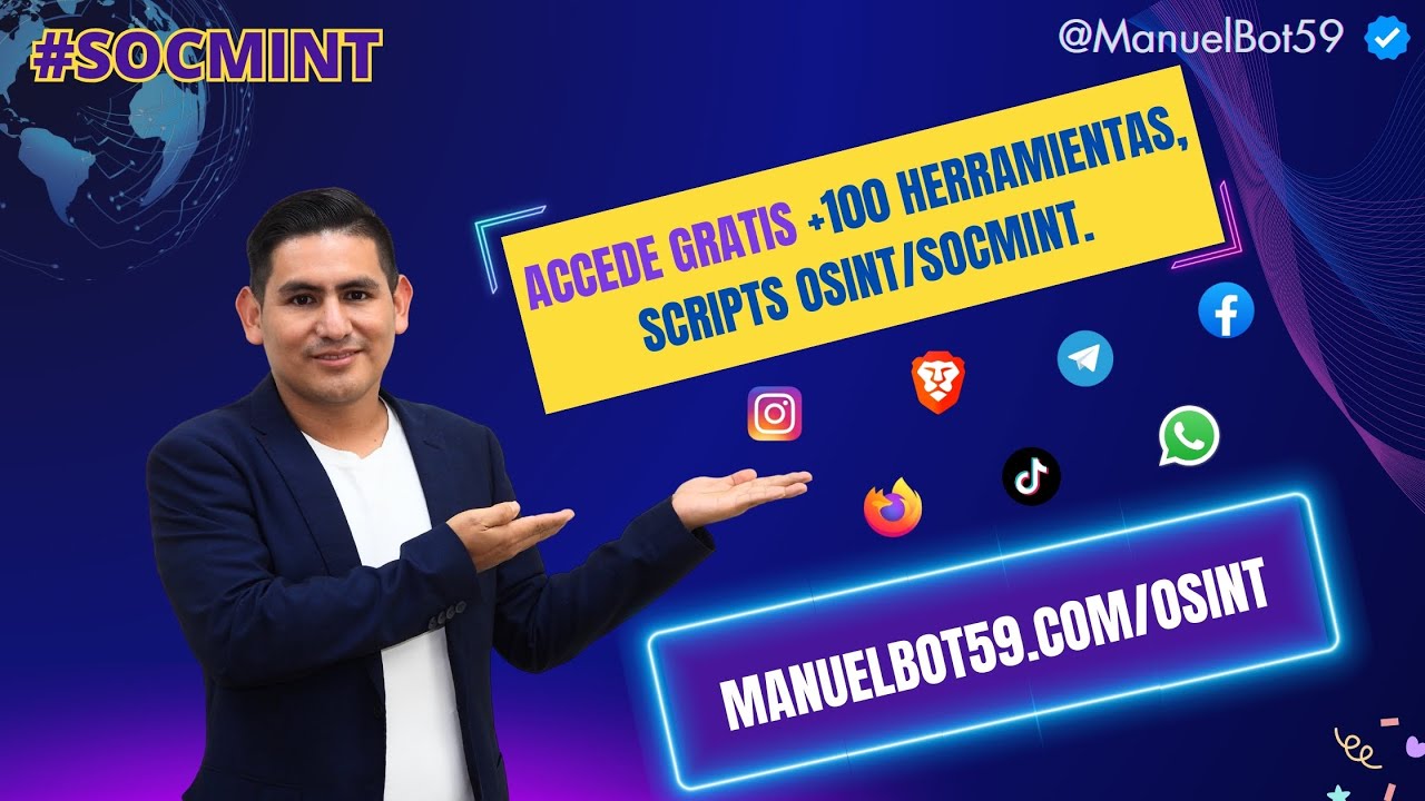 🔍 Recursos OSINT 2025 | Kit Completo para Investigadores y analistas de Ciberinteligencia