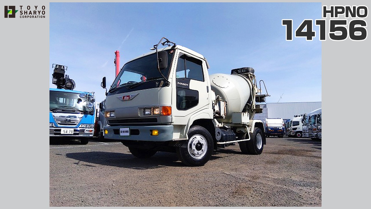 [コンクリートミキサー車] H2 レンジャー カヤバ工業製