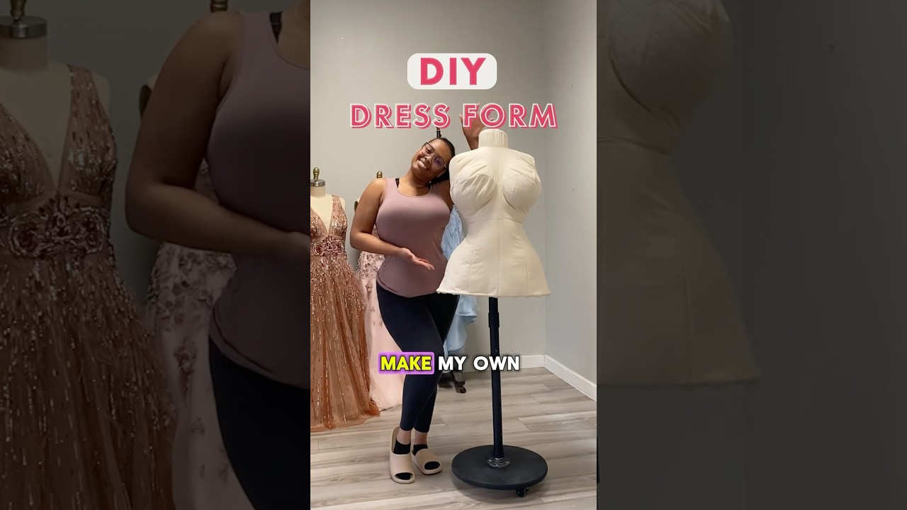 🤩 ЛУЧШИЙ манекен для любого размера | СДЕЛАЙ САМ МАНЕКЕН #inclusivefashion #среднийразмер #шитье