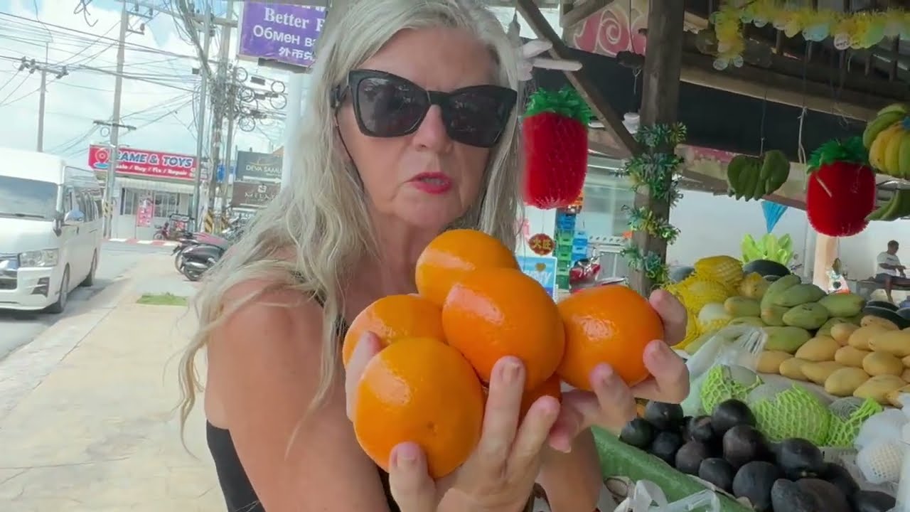 Exploring The Fruit Market in Koh Samui Thailand