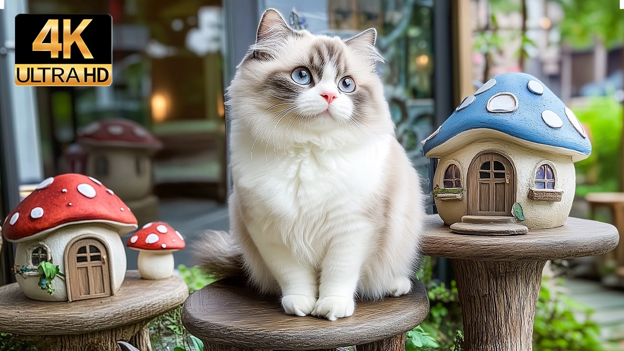 12 часов расслабляющей музыки для сна под кошачьи мотивы 😻 Успокаивающие мелодии для комфорта и д...
