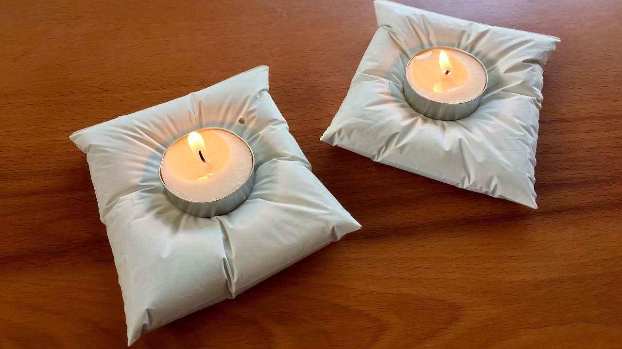 DIY Cement Cushion Holders Tutorial #1 | Home Decor | How To Make - Anushree's Craft TV
