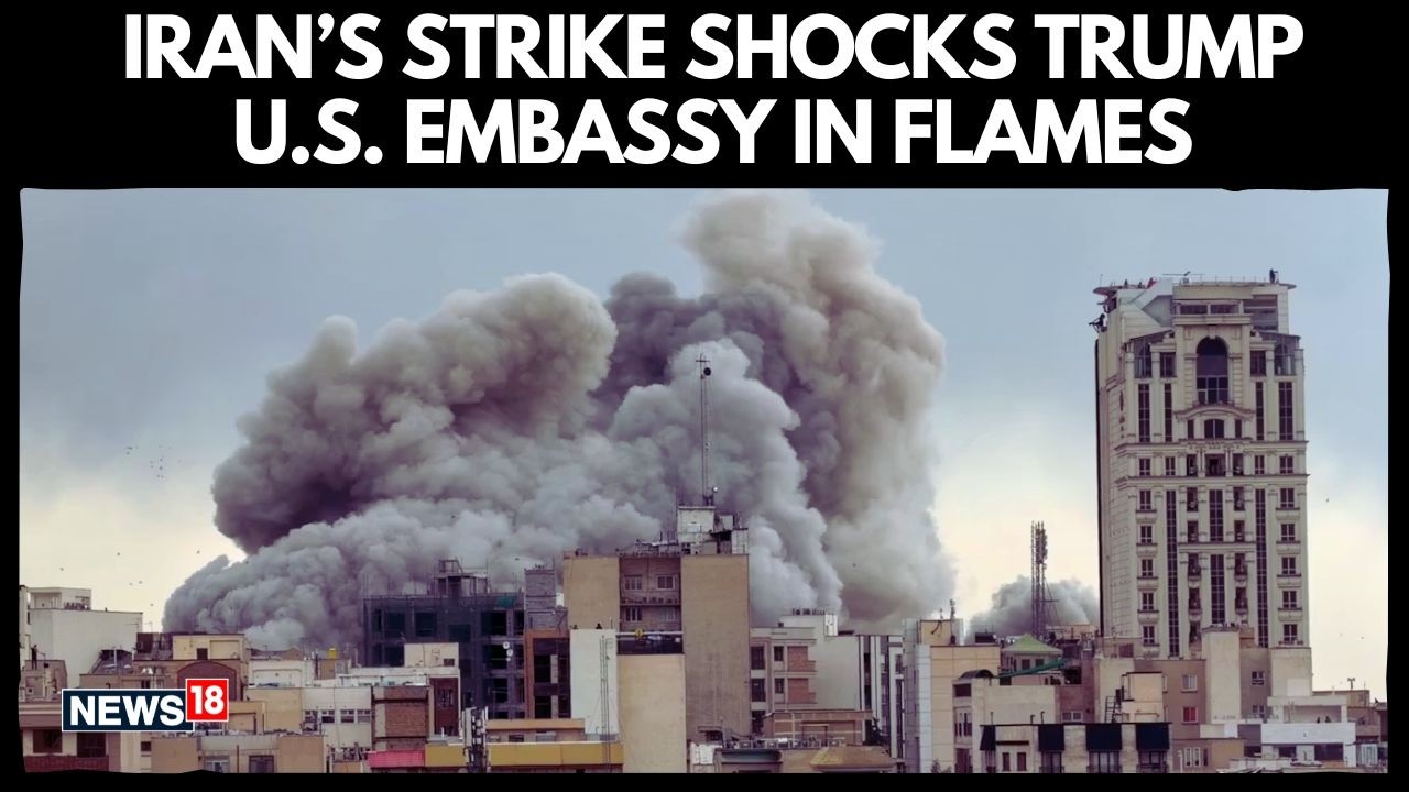 Iran-Israel War | U.S. EMBASSY IN FLAMES | Iran’s Strike SHOCKS Trump | Riyadh Embassy Hit by Drones