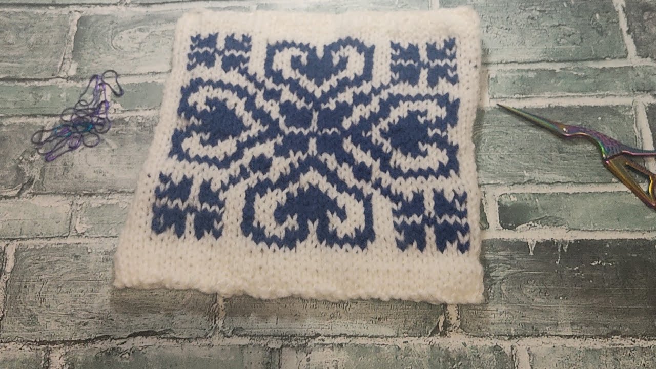 Parte 3. Proyecto tejejunt@s. Manta colorwork