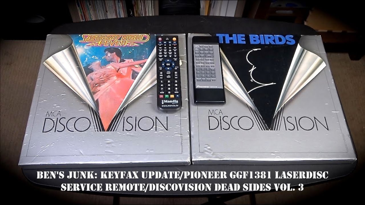 Oddity Archive: Episode 231.5 – Ben’s Junk: Keyfax Update/Pioneer GGF1381 Remote/Discovision Vol. 3