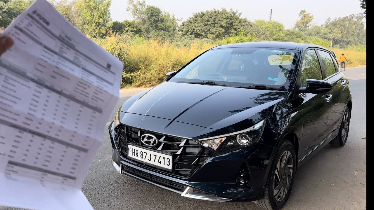 3rd Service of New i20 Asta 2024! i20 Petrol Service Cost only ₹3600