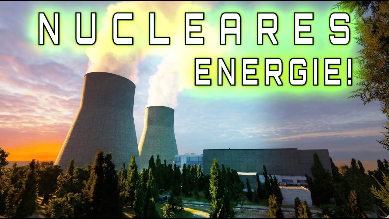 Energie produzieren im Atomkraftwerk in Nucleares