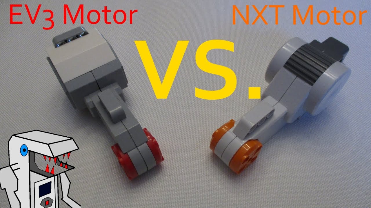 Двигатели EV3 Large и NXT — в чем разница