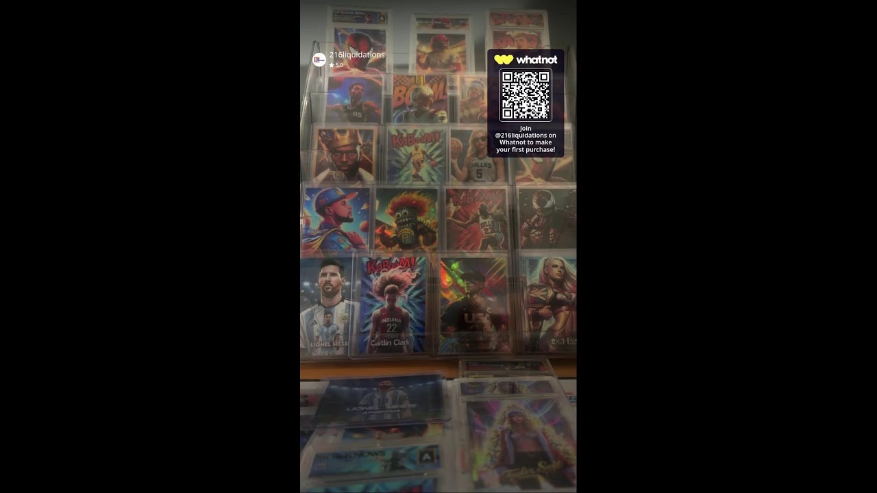 MLB / NFL / WNBA / NBA / SOCCER / WWE / TCG / custom cards