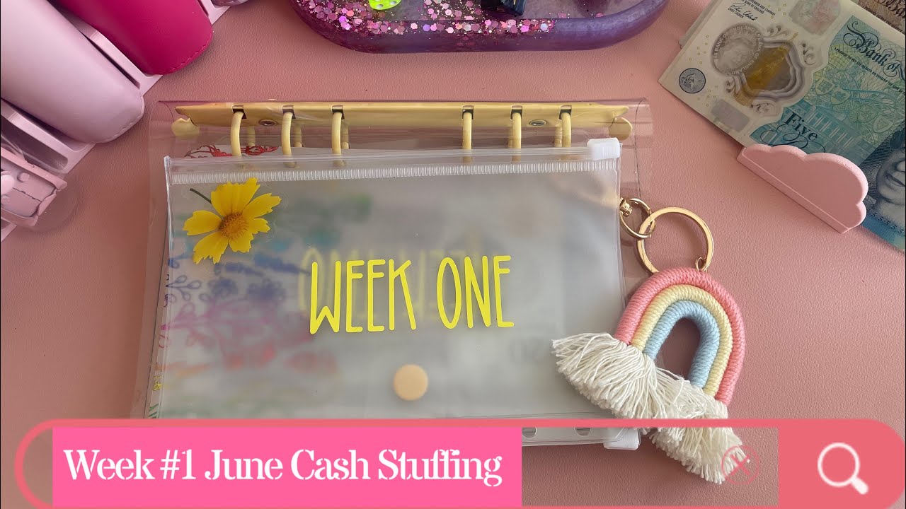 JUNE #1 CASH ENVELOPE STUFFING | ENVELOPES & SAVINGS CHALLENGES | UK CASH STUFFING |