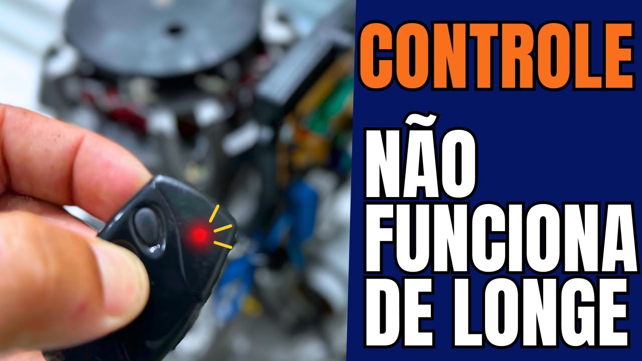Por Que Meu Controle de Portão Não Funciona de Longe? Como Resolver!