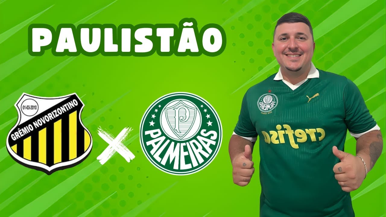 NOVORIZONTINO 4x0 PALMEIRAS - PAULISTÃO 2026 #novorizontino #palmeiras 