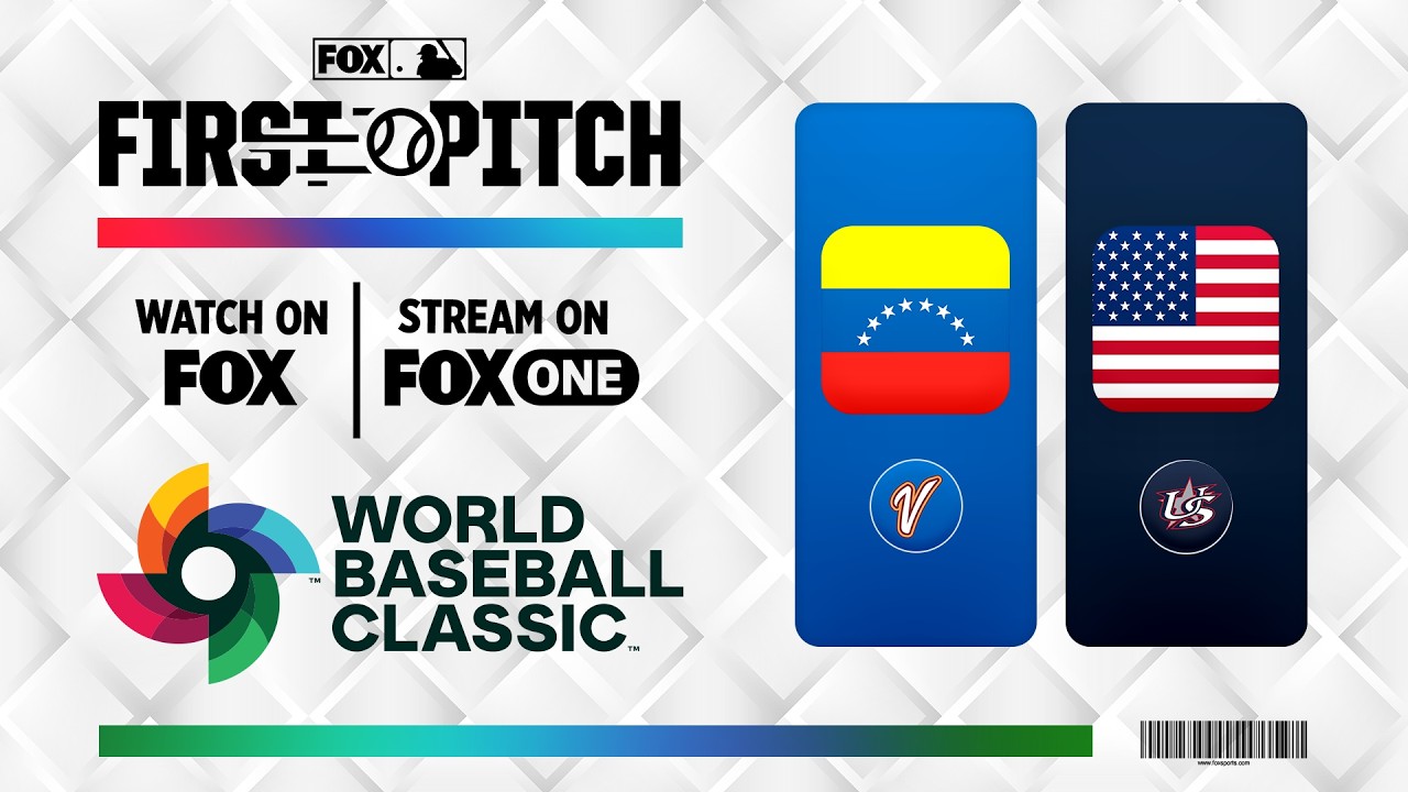 WBC Final: USA vs Venezuela | First Pitch