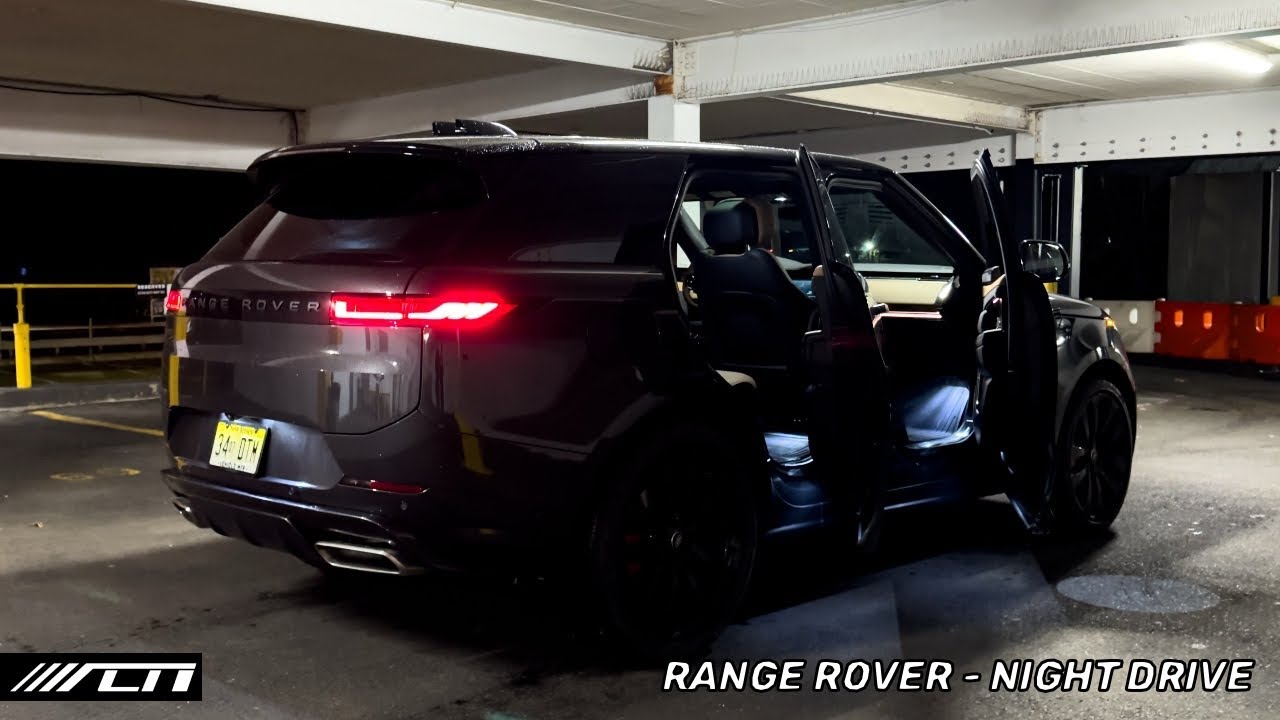 2025 Range Rover Sport 550e Autobiography POV Night Drive /// Allcarnews