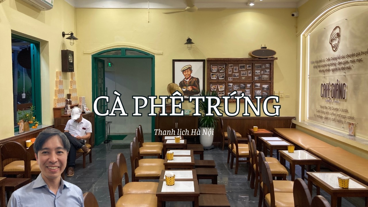 Cà phê trứng thanh lịch của Hà Nội