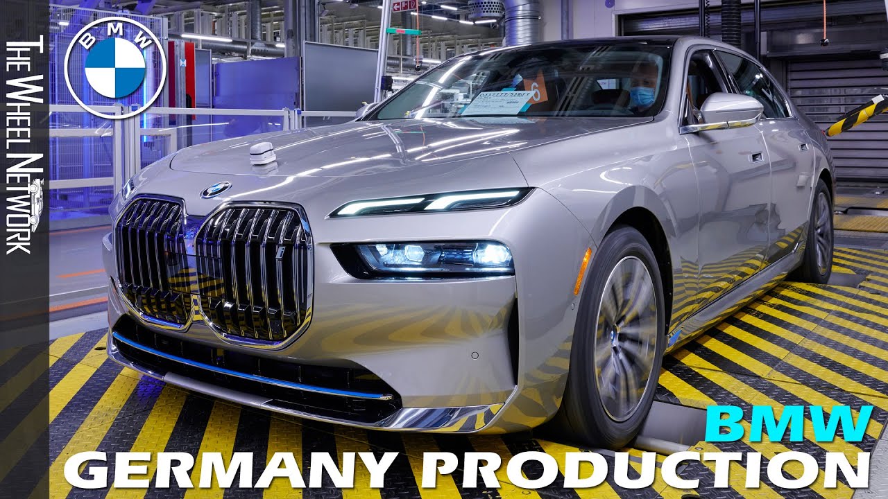 BMW 7 Series Production in Germany – Current and Past Generations (G70, G11, F01)