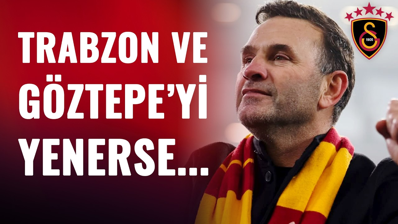 Galatasaray, G&ouml;ztepe Ve Trabzonspor Ma&ccedil;larından 6 Puan &Ccedil;ıkarırsa Şampiyon Olur! | Mehmet &Ouml;zcan