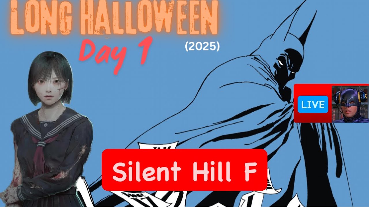 The Long Halloween begins today!!🦇 Finally playing Silent Hill F!!! | 🎃full stream🎃 (10/1)