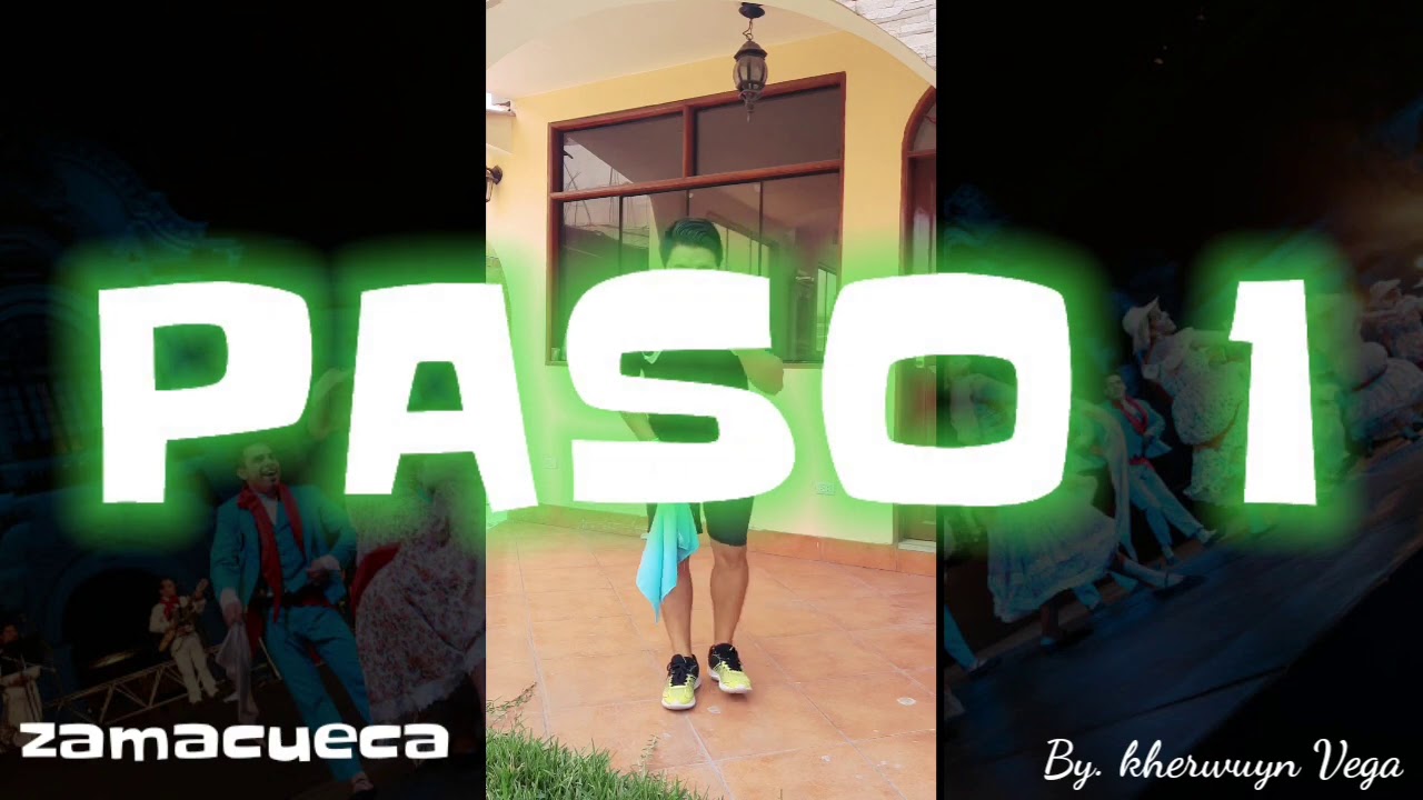 Tutorial ZAMACUECA (7 pasos básicos de la danza) DANZA / PERÚ