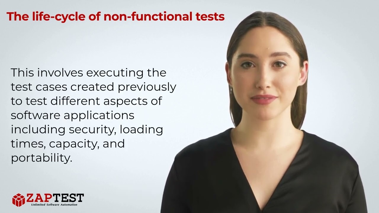 The life-cycle of non-functional tests