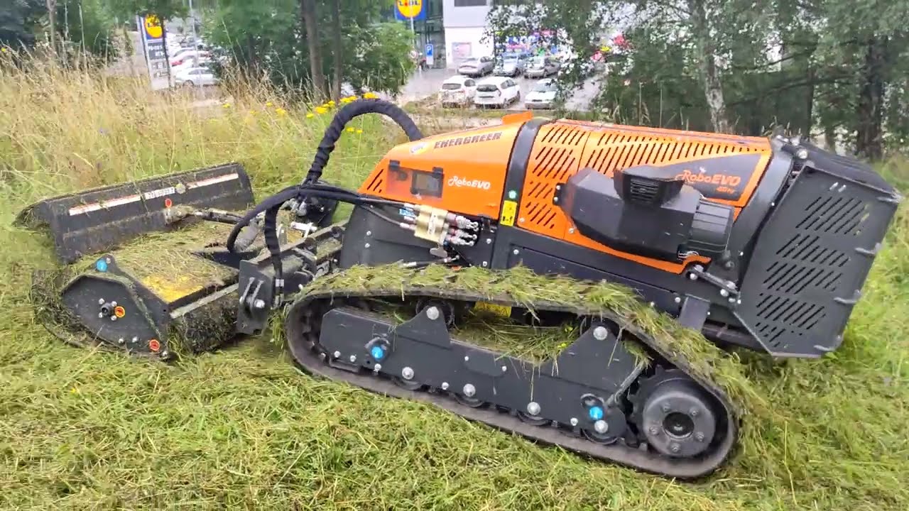 RoboEVO mulčování trávy