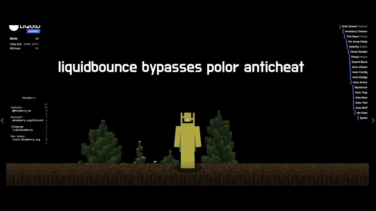 liquidbounce bypassing polar anticheat