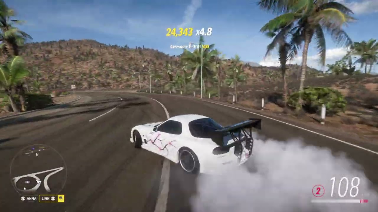 Forza Horizon 5 ขับรถเล่นหัดดรีฟหัดดรีฟวันที่3 RX7เครื่อง4โรเตอร์  7xxHP EP8