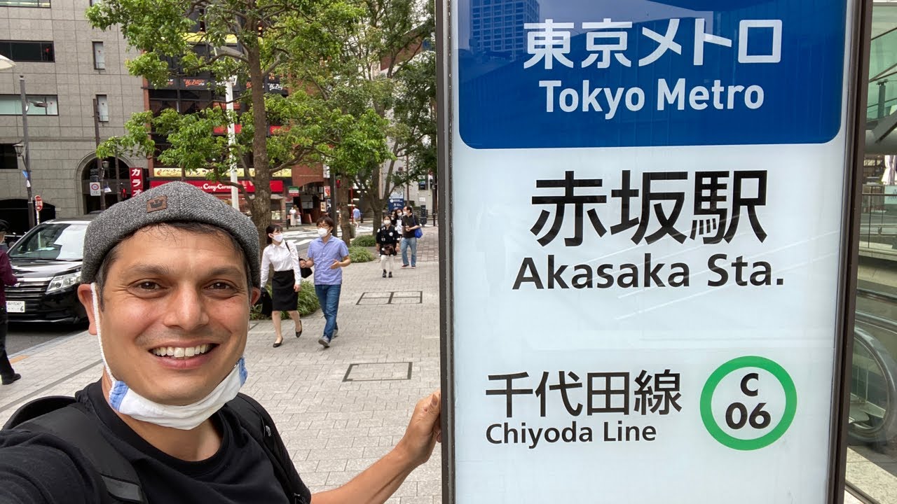 Akasaka (Central Tokyo) Upscale Neighborhood View