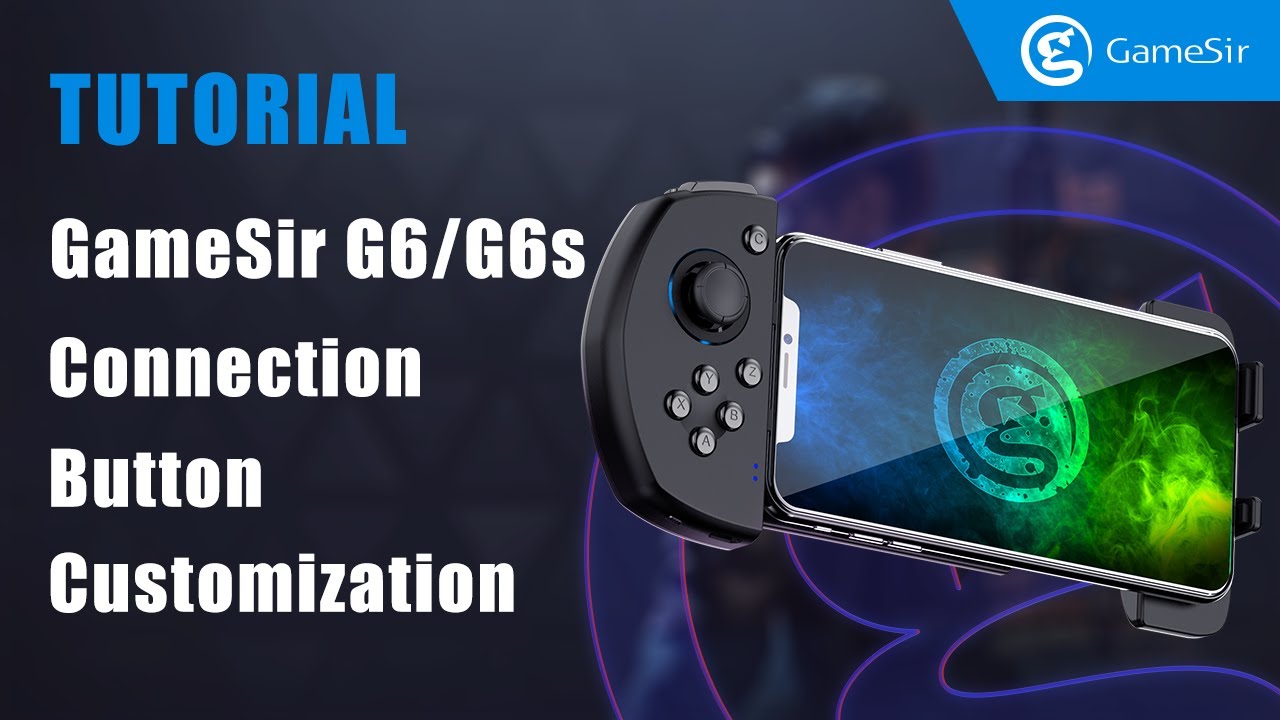 Tutorial | Connect to GameSir G6/G6s Mobile Gaming Touchroller