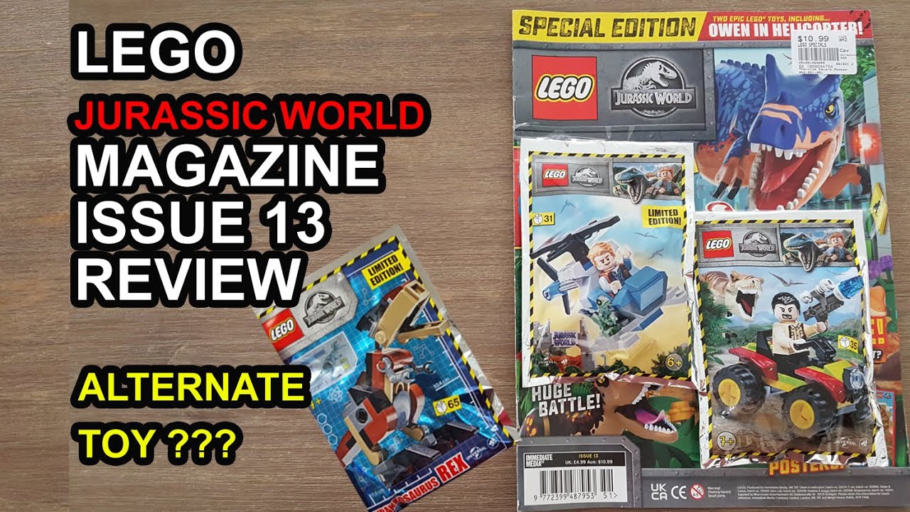 Lego Jurassic World Magazine issue 13 review
