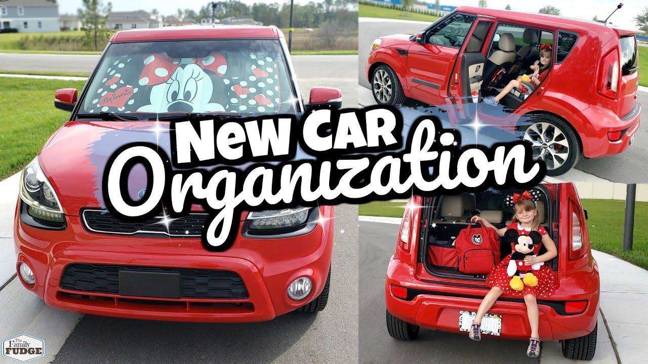 Small Car Organization Inspiration 2020 |  Decked-out Disney Themed Car