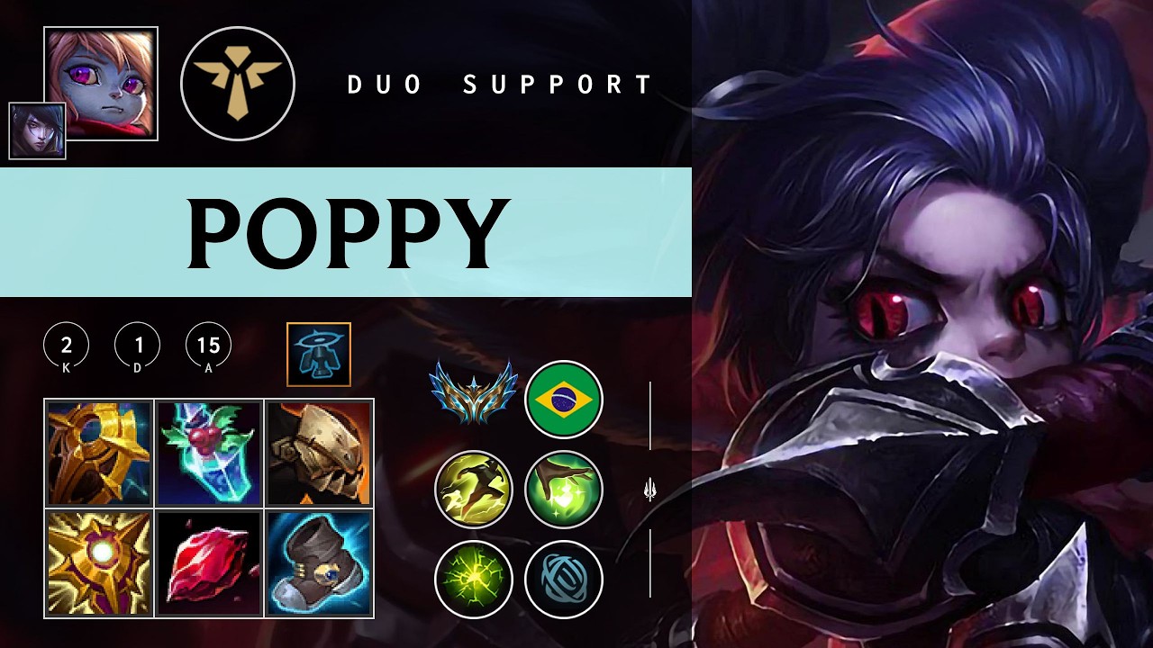 Poppy Support vs Rakan - BR Challenger Patch 26.04