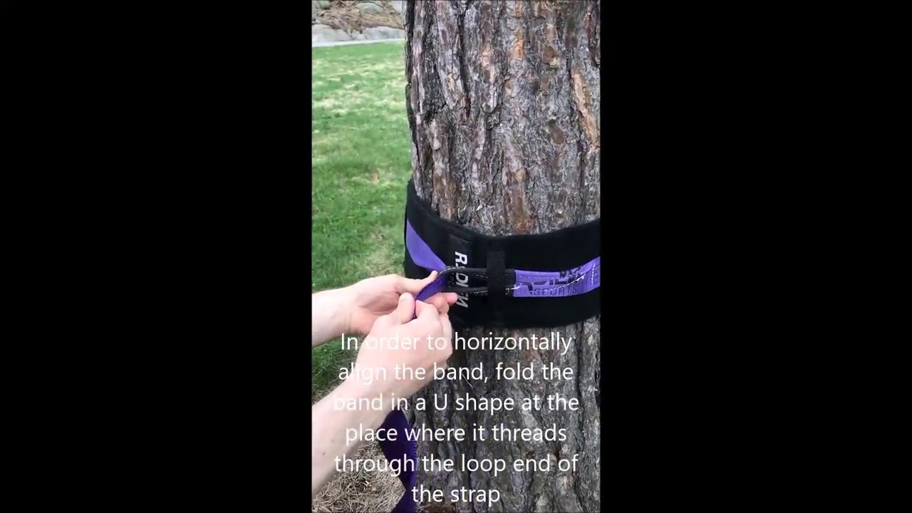 How to Setup a Slackline in 4 Minutes