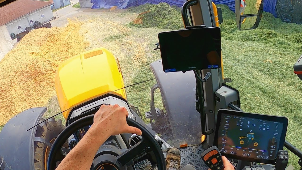 [GoPro] Cabview | JCB 4220 iCON & Pöttinger Torro 5700 | 1. Schnitt 2024